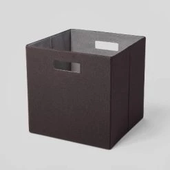 13" x 13" Fabric Bin - Brightroom™ Taupe -Brightroom shop GUEST 02f426b5 52d6 441f 9792 bad9bb46ed88