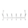 Heavy Duty Over The Door 6 Hooks Rail Matte White - Brightroom™ -Brightroom shop GUEST 04888927 f069 43d7 b583 706c46fee9b7