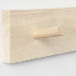 Wood 3 Hooks Rail Natural - Brightroom™ -Brightroom shop GUEST 0f7e4d5d e9bb 44e4 b887 f0d97cfcddbb