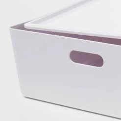 26L Stacking Bin with Lid White - Brightroom™ -Brightroom shop GUEST 13337287 76f2 4bb9 973d d556d2fb36f4