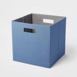 13" x 13" Fabric Bin - Brightroom™ Taupe -Brightroom shop GUEST 13d8f18c 381e 4af1 980d 4db6ff34c33d