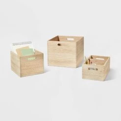 Small Decorative Light Wood Crate Natural - Brightroom™ -Brightroom shop GUEST 1433e760 ccd4 4d74 8b8b fdcc848f7469