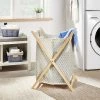 Wooden X-Frame Double Hamper Gray Diamond Print - Brightroom™ 2 Wooden X-Frame Double Hamper Gray Diamond Print - Brightroom™ -Brightroom shop GUEST 14b25d86 fe28 4b80 89ad ff0e9598696a