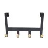 Mixed Material Over The Door 4 Hooks Rail Light Wood on Matte Black - Brightroom™ -Brightroom shop GUEST 176f652f 21a4 4d1a 9000 0481dc65e835