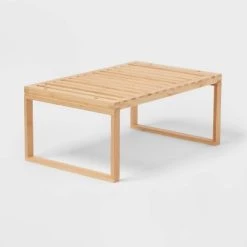 Bamboo Stackable Helper Shelf Brown - Brightroom™ -Brightroom shop GUEST 230b900a fea0 4ffa a532 61b45443e70a