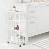 Skinny Storage Cart Matte White - Brightroom™ -Brightroom shop GUEST 37e99111 697d 4eee b762 79c72946ac9e