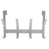 Heavy Duty Over The Door 4 Hooks Rail Matte Gray - Brightroom™ 2 Heavy Duty Over The Door 4 Hooks Rail Matte Gray - Brightroom™ -Brightroom shop GUEST 3a1e016c 208d 41ef a464 8a47a42a8e45