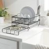 Space Saver Steel Dish Rack with Utensil Tray Black - Brightroom™ 1 Space Saver Steel Dish Rack with Utensil Tray Black - Brightroom™ -Brightroom shop GUEST 3a29d88d 4f8d 491d 8580 7f887054ee9c
