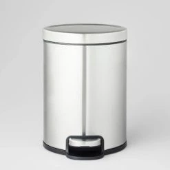 5L Round Step Trash Can - Brightroom™ Black -Brightroom shop GUEST 3f2ce486 ac3a 4ecf 8d38 0cc61bfcc8f2
