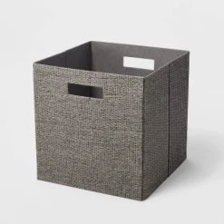 13" x 13" Fabric Bin - Brightroom™ Taupe -Brightroom shop GUEST 54267174 b674 4a74 8faa a75f2394abb3