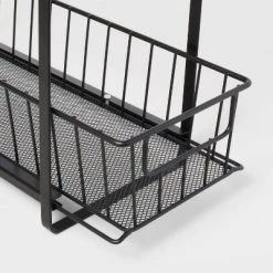 Two Tiered Slide Out Organizer - Brightroom™ Black -Brightroom shop GUEST 550afbee b9d6 4117 bac7 005b779ad0c9