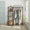 Freestanding Wardrobe Black Metal with Natural Wood - Brightroom™ -Brightroom shop GUEST 59e2b643 0904 4edc b4b7 6713de232155