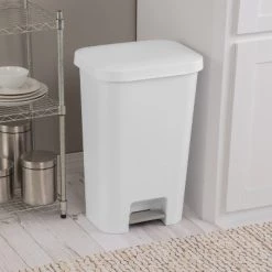 11.9gal Step Trash Can White - Brightroom™ 11 11.9gal Step Trash Can White - Brightroom™ -Brightroom shop GUEST 5dee0420 37b4 4411 81e8 3669bef6142c
