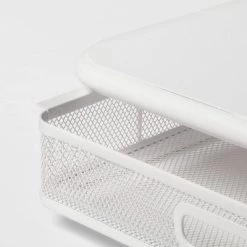 Mesh Monitor Stand with Drawer White - Brightroom™ -Brightroom shop GUEST 5fd0c522 035a 4cfb 9c16 ff9738b3278a