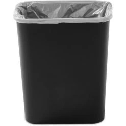 7.8gal Swing Top Waste Can Black - Brightroom™ -Brightroom shop GUEST 653d4391 bfe6 42bf 94a4 02d3da0446b1