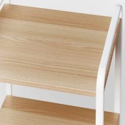 Tall Wood Bath Storage Tower White Metal - Brightroom™ -Brightroom shop GUEST 698abf63 b91a 4c1e 8b5d 1a8fa4909e0a