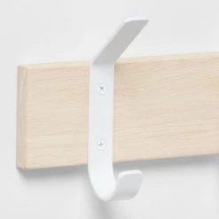 Mixed Material 5 Hooks Rail Matte White - Brightroom™ -Brightroom shop GUEST 7f81c04d edc4 43a3 b6a9 a438c960c0eb