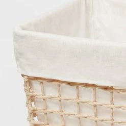 Large Tapered Woven Basket with Liner - Brightroom™ -Brightroom shop GUEST 87d544dc 0366 4eb6 bebe d7b23f808e05