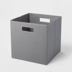 13" x 13" Fabric Bin - Brightroom™ Taupe -Brightroom shop GUEST 8f81f699 4c23 41ec adb4 f34ba6239ee8
