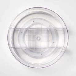 Bathroom Plastic Spinning Turntable Beauty Organizer Clear - Brightroom™ -Brightroom shop GUEST 91b42453 b894 4c52 9043 89b1eac74453