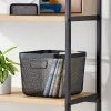 Metal Mesh Bin Black - Brightroom™ -Brightroom shop GUEST 966b8929 8c0a 41ce 905d cde0c37b5adf