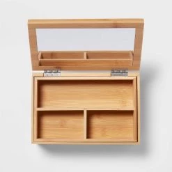 9" x 6" Rectangular Countertop Organizer with Mirror - Brightroom™ 6 9" x 6" Rectangular Countertop Organizer with Mirror - Brightroom™ -Brightroom shop GUEST 96e41679 015a 41ca bce7 439de4b61b8b