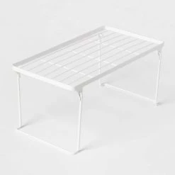Stacking Shelf - Brightroom™ Matte White -Brightroom shop GUEST ab00804d 1007 4be1 a7ef 16515d23b299