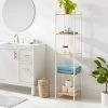 Tall Wood Bath Storage Tower White Metal - Brightroom™ 2 Tall Wood Bath Storage Tower White Metal - Brightroom™ -Brightroom shop GUEST bda226e1 2b6f 4ced b3af b8c256e2179f