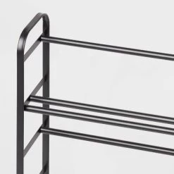 Small Space Metal Shoe Rack Black - Brightroom™ -Brightroom shop GUEST befbad75 8622 49cf 8554 7fcec03b91cf
