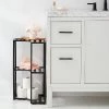 Small Space Storage Cabinet Black Metal - Brightroom™ -Brightroom shop GUEST c2bd3136 9135 4af4 b555 6ec1e40bb073