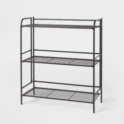 Folding 3 Shelves Black - Brightroom™ -Brightroom shop GUEST ce208200 283a 4e2e b8fc a1dfb6696770