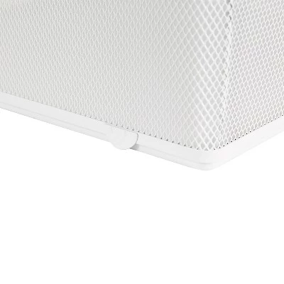 10" x 14" x 13.25" Mesh Crate File Box White - Brightroom™ 4 10" x 14" x 13.25" Mesh Crate File Box White - Brightroom™ - Image 2