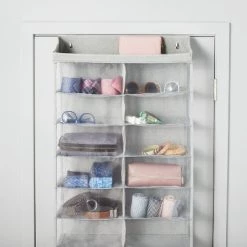 Over The Door 26 Shelf Mesh Shoe Organizer Light Gray - Brightroom™ -Brightroom shop GUEST d127a0ff 5a87 4726 9b33 4e6e2cafe6c6