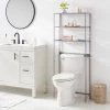 Over The Toilet Storage Brushed Nickel Metal - Brightroom™ 1 Over The Toilet Storage Brushed Nickel Metal - Brightroom™ -Brightroom shop GUEST e5c85555 20e5 4c76 9927 bd955ff3f68f