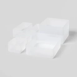 6pc Plastic Drawer Organizer Clear - Brightroom™ -Brightroom shop GUEST e8eba2d0 3677 4909 9743 909d7c5659f0