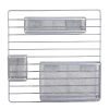 Mesh Additional Wall Organization Tools Silver - Brightroom™ -Brightroom shop GUEST ebe496bd 84dc 4034 8389 8ce7e32e14d5
