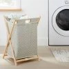 Wooden X-Frame Hamper Gray Diamond Print - Brightroom™ 1 Wooden X-Frame Hamper Gray Diamond Print - Brightroom™ -Brightroom shop GUEST f3aec862 03b6 46ab 8e42 0aec7e0b9f74
