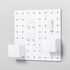 Pegboard Set White - Brightroom™ 10 Pegboard Set White - Brightroom™ -Brightroom shop GUEST f843dc1c 65a0 43e6 a40f 870a3fb3c0cd