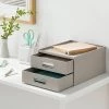 Canvas Desk Drawer Organizer - Brightroom™ Gray -Brightroom shop GUEST fa4a9b09 01cf 474a b48d 4ca95cf21798